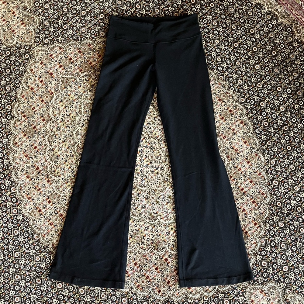 Lululemon groove yoga pants black sz 6